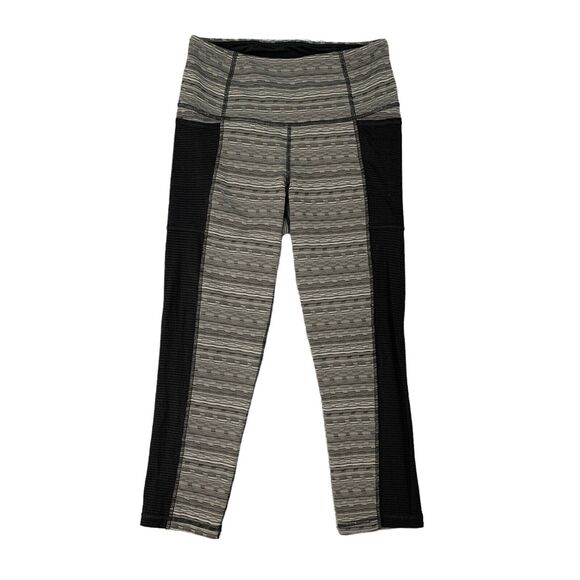 Lucy Leggings Womens S Small Gray Savasan Ahh Capri Stash Pockets Pull On Pants - Picture 1 of 13